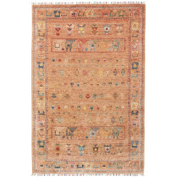 Tappeto Rubin Pakistan Astratto Terracotta 124x185 cm