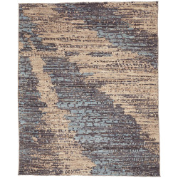 Tappeto Gabbeh Marrakech Pakistan Astratto Beige Blu-turches