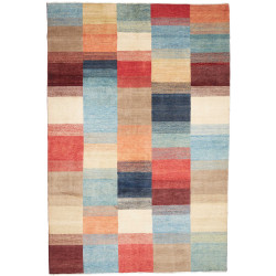 Tappeto Mosaic Pakistan Astratto Multicolore Prevalenza Di A