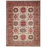 Tappeto Kazak Fine Pakistan Astratto Crema Rosso 268x363 cm