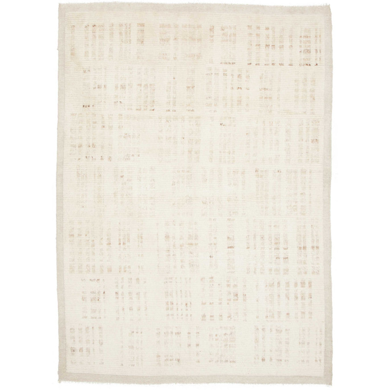Tappeto Gabbeh Marrakech Pakistan Geometrico Crema Beige Chi