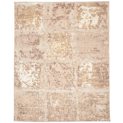 Tappeto Gabbeh Marrakech Pakistan Astratto Beige Crema 244x3