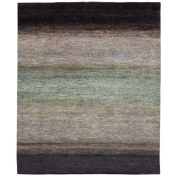 Tappeto Royal Gabbeh Pakistan Astratto Antracite Grigio 244x