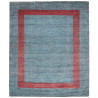 Tappeto Royal Gabbeh Pakistan Geometrico Blu-verde Rosso Mat