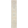 Tappeto Kazak Afghanistan Geometrico Azzurro Beige 65x343 cm