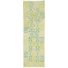 Tappeto Kilim Afghanistan Geometrico Verde Menta Turchese 76