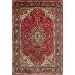 Tabriz 202x300 Cm Tabriz Persia Hand-carded Wool Cotton Warp