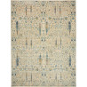 Tappeto Shahi Fine Pakistan Floreale Beige Celeste Oro Blu S