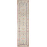 Tappeto Kazak Afghanistan Geometrico Beige Blu Tenue Blu Nav