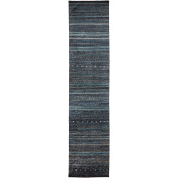 Tappeto Royal Gabbeh Pakistan Astratto Blu Scuro Blu Petroli