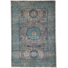 Tappeto Mamlouk Pakistan Medaglione Blu Petrolio Turchese Ch