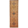 Tappeto Kazak Fine Pakistan Astratto Arancione Dorato Blu Co