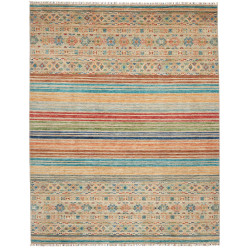 Tappeto Rubin Pakistan Geometrico Beige Crema Terracotta Tur