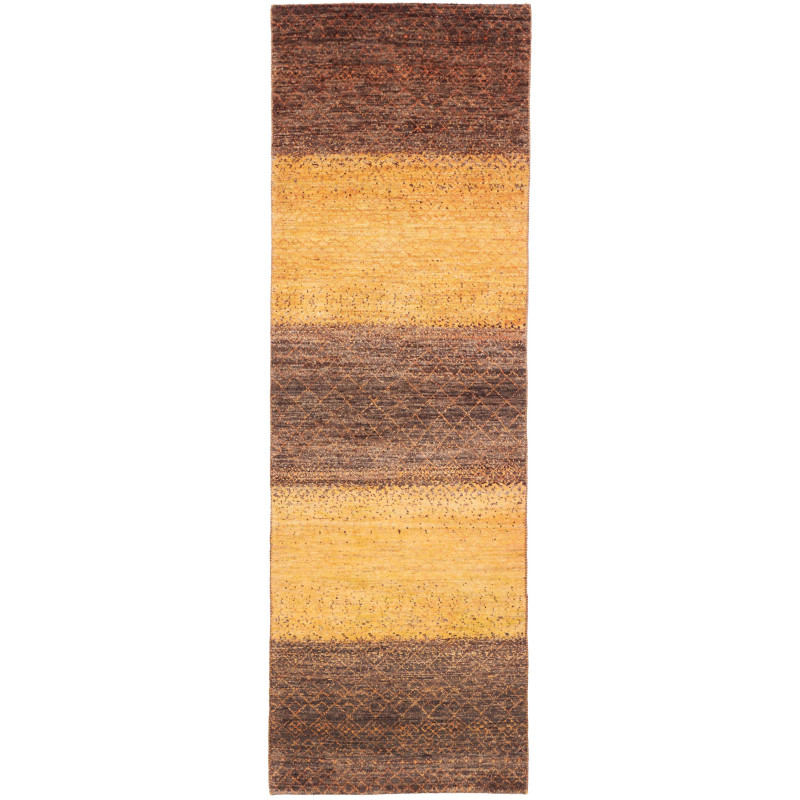 Tappeto Royal Gabbeh Pakistan Astratto Marrone Giallo Ocra 7