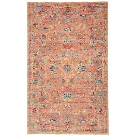 Tappeto Zigler Fine Pakistan Floreale Terracotta Marrone Ros