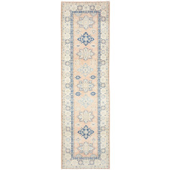 Tappeto Kazak Afghanistan Geometrico Rosa Cipria Blu Navy Be