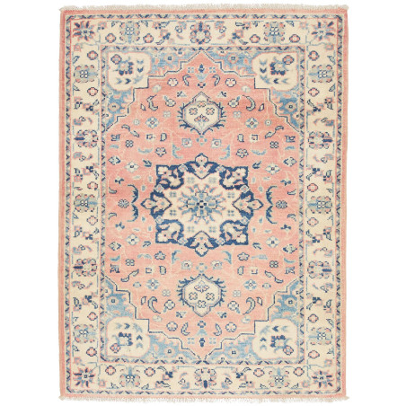 Kazak 84x113 Cm Kazak Afghanistan Hand-carded Wool (warp: