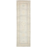 Tappeto Kazak Afghanistan Geometrico Grigio Chiaro Azzurro C
