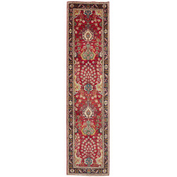 Tabriz 82x342 Cm Tabriz, Persia, Hand-carded Wool (warp: