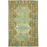 Tappeto Kilim Afghanistan Geometrico Verde Marrone Blu Turch