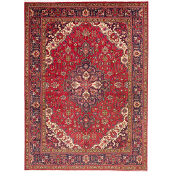 Tabriz 248x342 Cm Tabriz, Persia, Hand-carded Wool (warp: