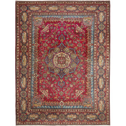 Tabriz 302x398 Cm Tabriz, Persia, Hand-carded Wool (warp