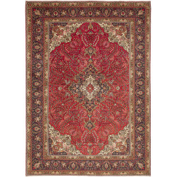 Tabriz 245x343 Cm Tabriz, Persia, Hand-carded Wool, Cotton,