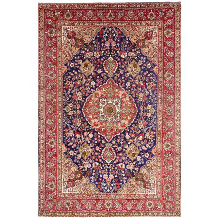 Tabriz 205x309 Cm Tabriz Persia Hand-carded Wool