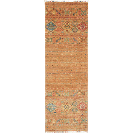 Tappeto Rubin Pakistan Geometrico Terracotta Arancione Marro