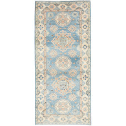 Tappeto Kazak Afghanistan Geometrico Azzurro Crema Rosa Pesc