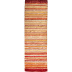 Tappeto Royal Gabbeh Pakistan Astratto Beige Rosso Terracott
