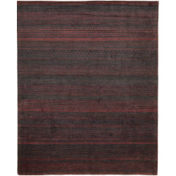 Tappeto Royal Gabbeh Pakistan Astratto Marrone Rosso Scuro G
