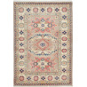 Tappeto Kazak Afghanistan Geometrico Beige Sabbia Corallo Bl