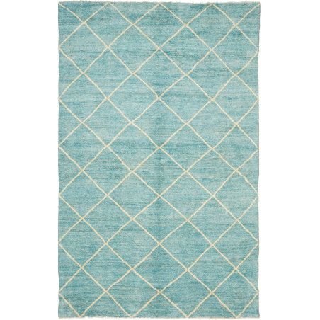 Tappeto Gabbeh Marrakech Pakistan Astratto Azzurro Pastello