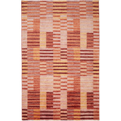 Tappeto Barjesta Pakistan Astratto Arancione Terracotta Ross