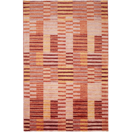 Tappeto Barjesta Pakistan Astratto Arancione Terracotta Ross