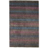 Tappeto Royal Gabbeh Pakistan Astratto Grigio Blu Rosa 162x2