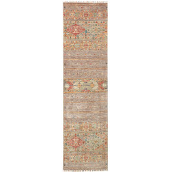 Tappeto Rubin Pakistan Floreale Beige Marrone Grigio Taupe R