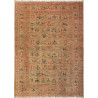 Tappeto Rubin Pakistan Astratto Marrone Chiaro Rosso Mattone