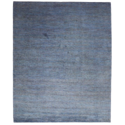 Tappeto Royal Gabbeh Pakistan Tinta Unita Blu Grigio Mélange