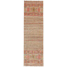 Tappeto Rubin Pakistan Geometrico Beige Rosso Salvia Oro 83x