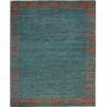 Tappeto Royal Gabbeh Pakistan Astratto Verde Petrolio Ottani