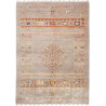 Tappeto Siva Pakistan Geometrico Grigio Talpa Marrone Beige