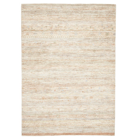 Tappeto Royal Gabbeh Pakistan Astratto Beige Crema Grigio Ch