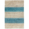 Tappeto Royal Gabbeh Pakistan Geometrico Beige Blu Turchese