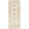 Tappeto Kazak Afghanistan Geometrico Crema Celeste Rosa Tenu