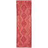 Tappeto Kilim Afghanistan Astratto Rosso Terracotta 60x194 C
