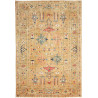 Tappeto Kazak Fine Pakistan Geometrico Oro Ocra Beige Blu Tu