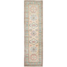 Tappeto Kazak Afghanistan Astratto Beige Turchese Blu Rosa G