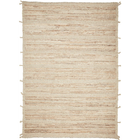 Tappeto Gabbeh Marrakech Pakistan Astratto Beige Crema Marro